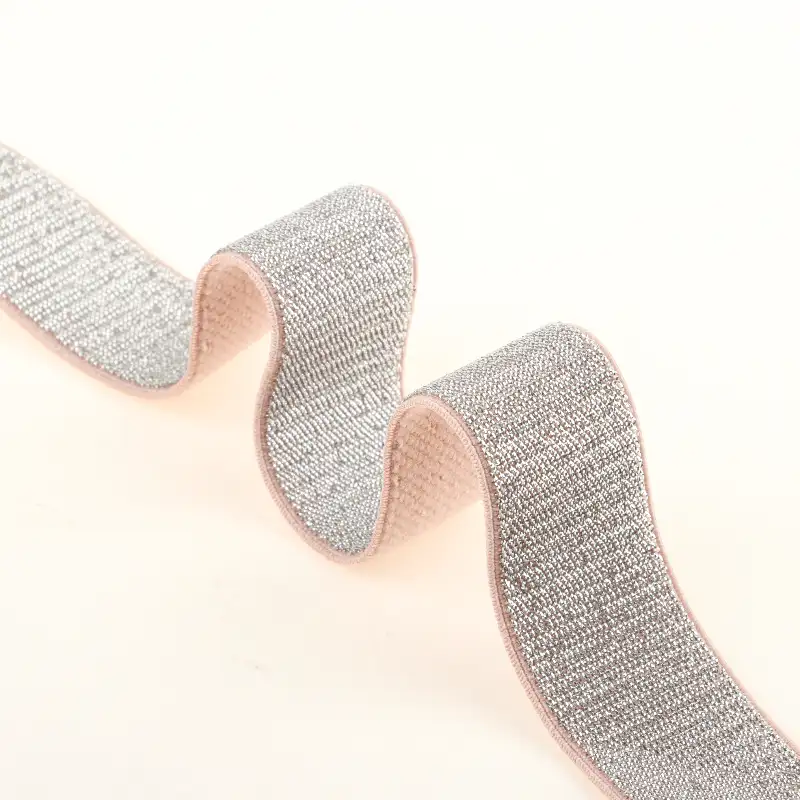 Silver  Polyester Elastic / Tape for Shirt,Overcoat,Suit buy garments accessories in bulk from China wholesaler at wholesale price free worldwide shipping Alibaba