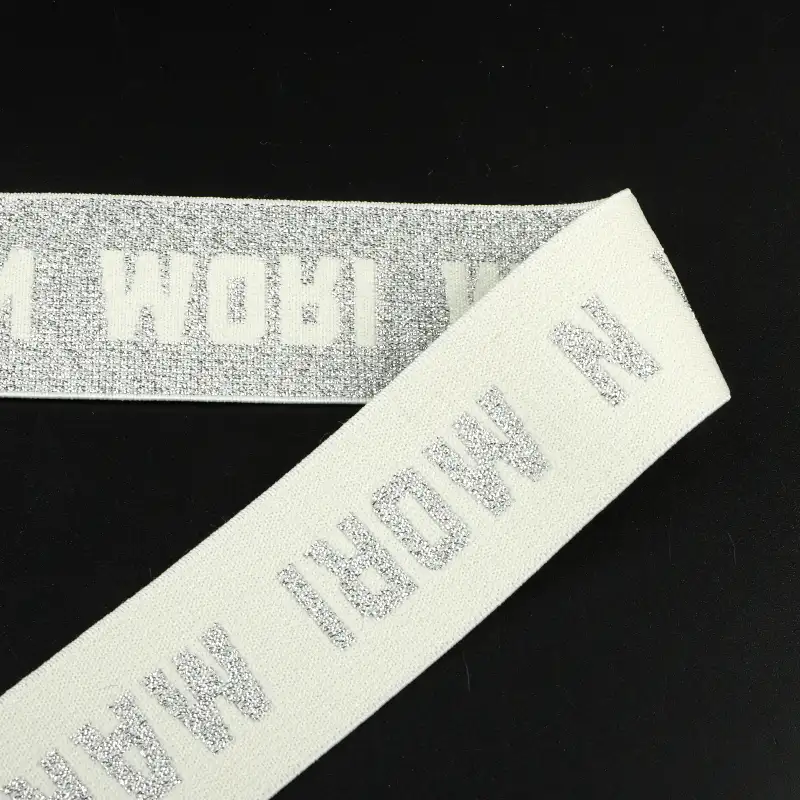 Silver  Polyester Elastic / Tape for Shirt,Overcoat,Suit buy garments accessories in bulk from China wholesaler at wholesale price free worldwide shipping Alibaba