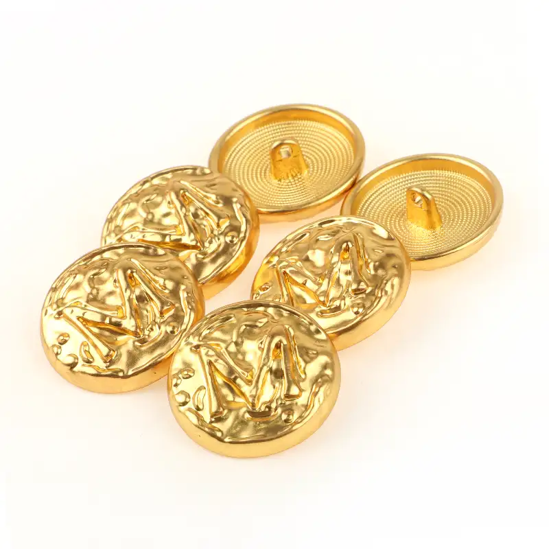Gold 1 holes Metal Button for Shirt,Overcoat,Suit buy garments accessories in bulk from China wholesaler at wholesale price free worldwide shipping Alibaba