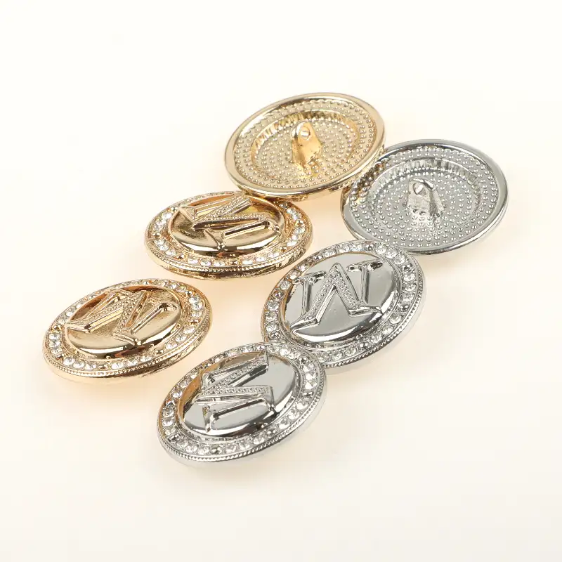 Multicolor 1 holes Metal Button for Shirt,Overcoat,Suit buy garments accessories in bulk from China wholesaler at wholesale price free worldwide shipping Alibaba