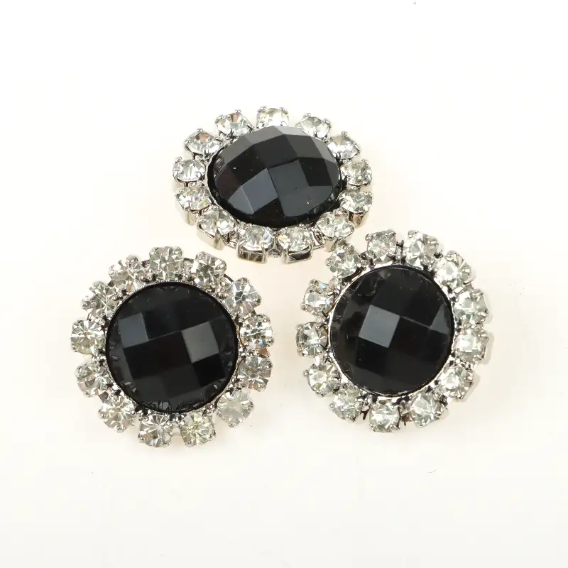 Silver 1 holes Metal Button for Jackets buy garments accessories in bulk from China wholesaler at wholesale price free worldwide shipping Alibaba