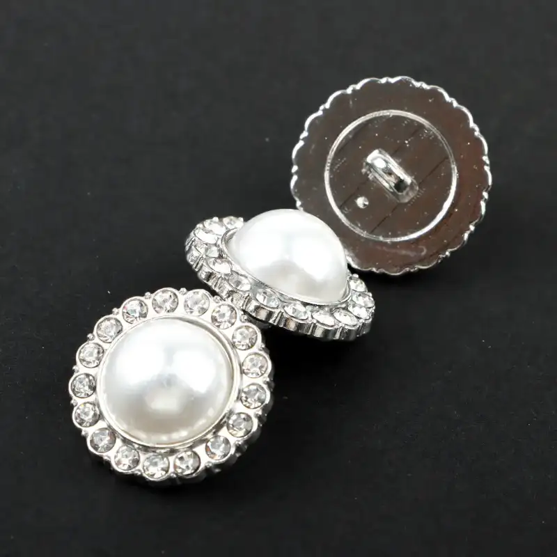 Silver 1 holes Metal Button for Overcoat buy garments accessories in bulk from China wholesaler at wholesale price free worldwide shipping Alibaba