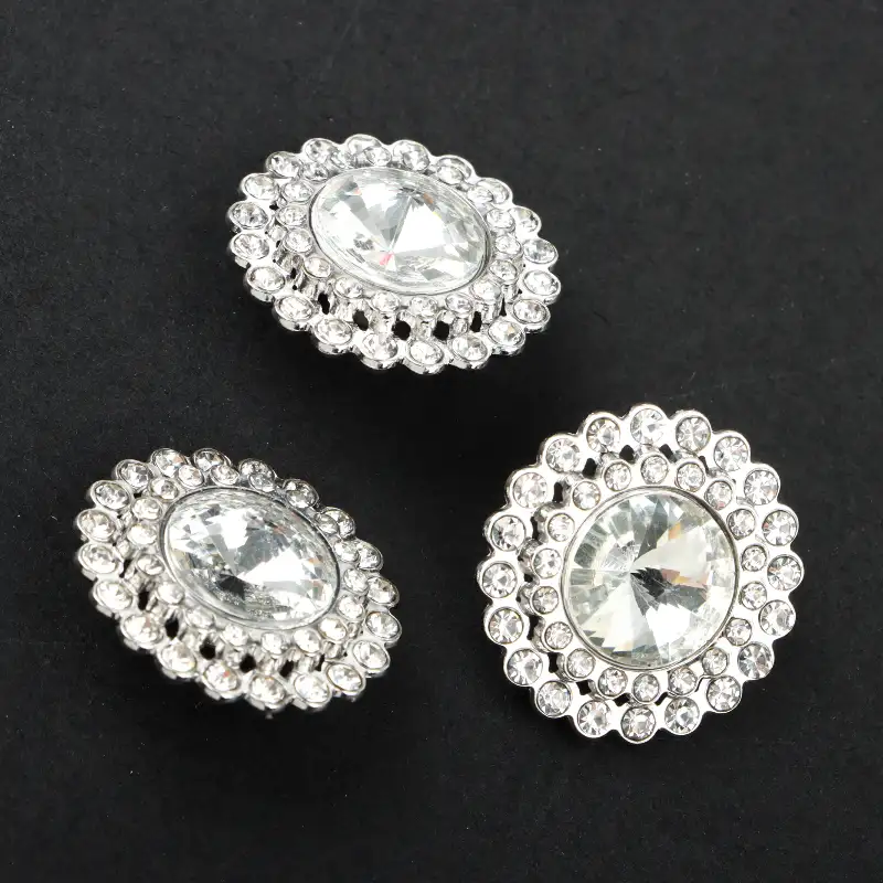 Silver 1 holes Metal Button for Overcoat buy garments accessories in bulk from China wholesaler at wholesale price free worldwide shipping Alibaba