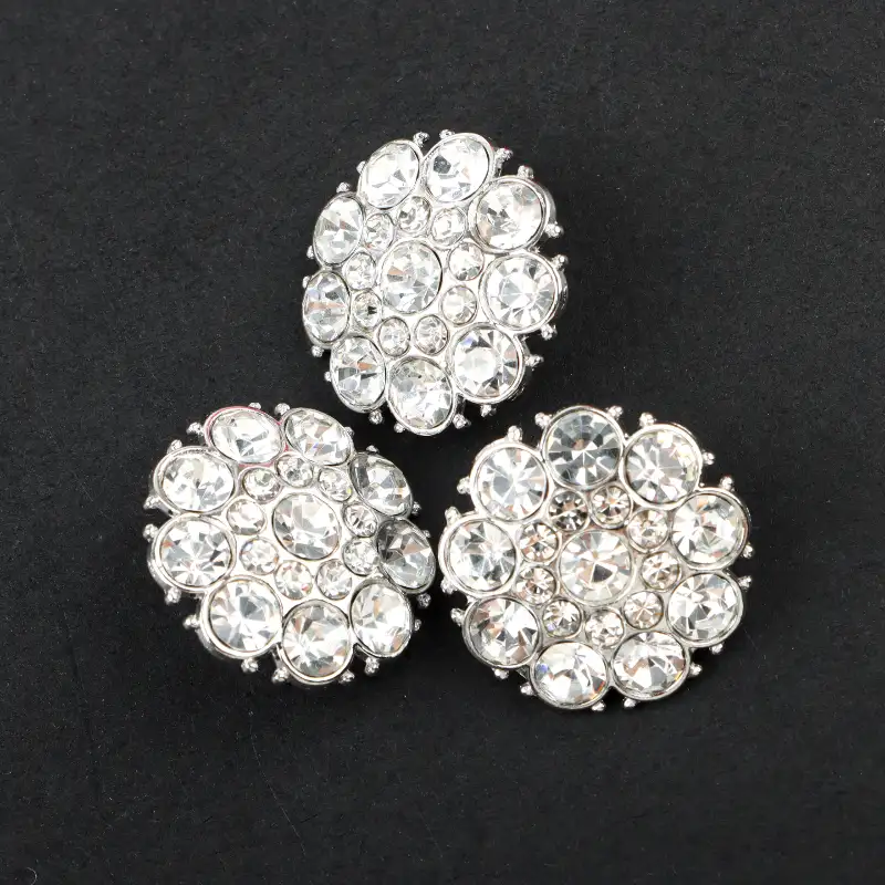 Silver 1 holes Metal Button for Overcoat buy garments accessories in bulk from China wholesaler at wholesale price free worldwide shipping Alibaba