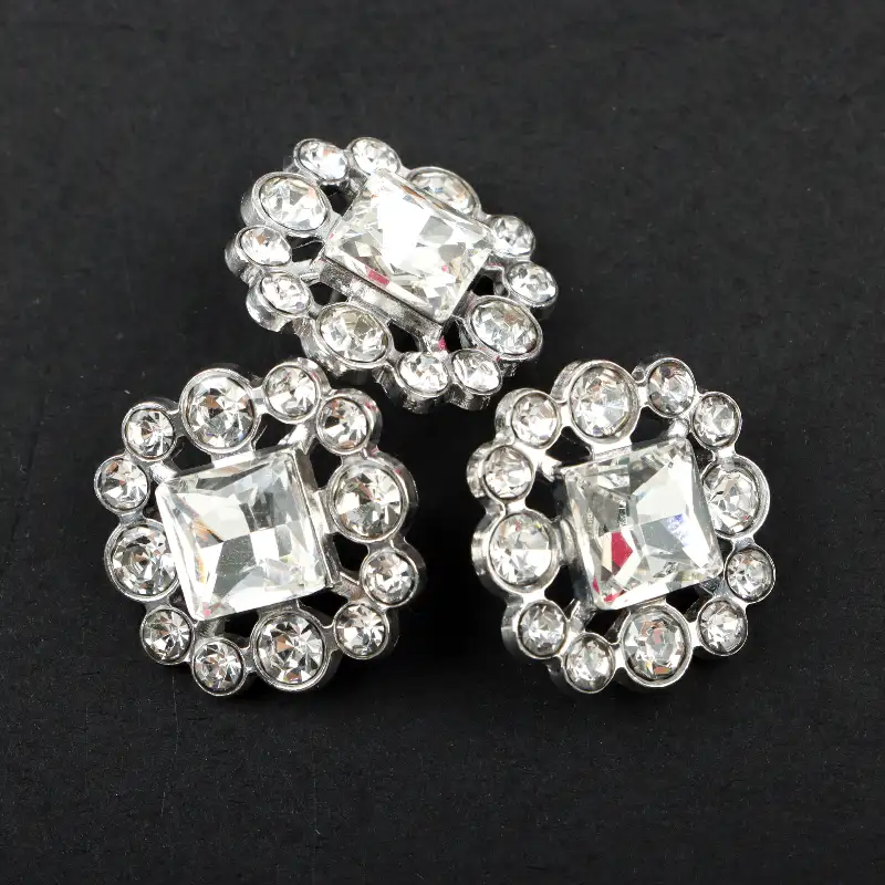 Silver 1 holes Metal Button for Overcoat buy garments accessories in bulk from China wholesaler at wholesale price free worldwide shipping Alibaba