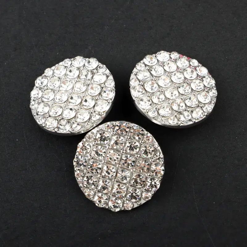 Silver 1 holes Metal Button for Overcoat buy garments accessories in bulk from China wholesaler at wholesale price free worldwide shipping Alibaba