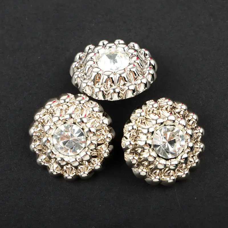 Silver 1 holes Plastic Button for Overcoat buy garments accessories in bulk from China wholesaler at wholesale price free worldwide shipping Alibaba