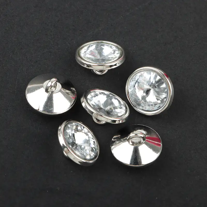 Silver 1 holes Plastic Button for T-Shirt buy garments accessories in bulk from China wholesaler at wholesale price free worldwide shipping Alibaba