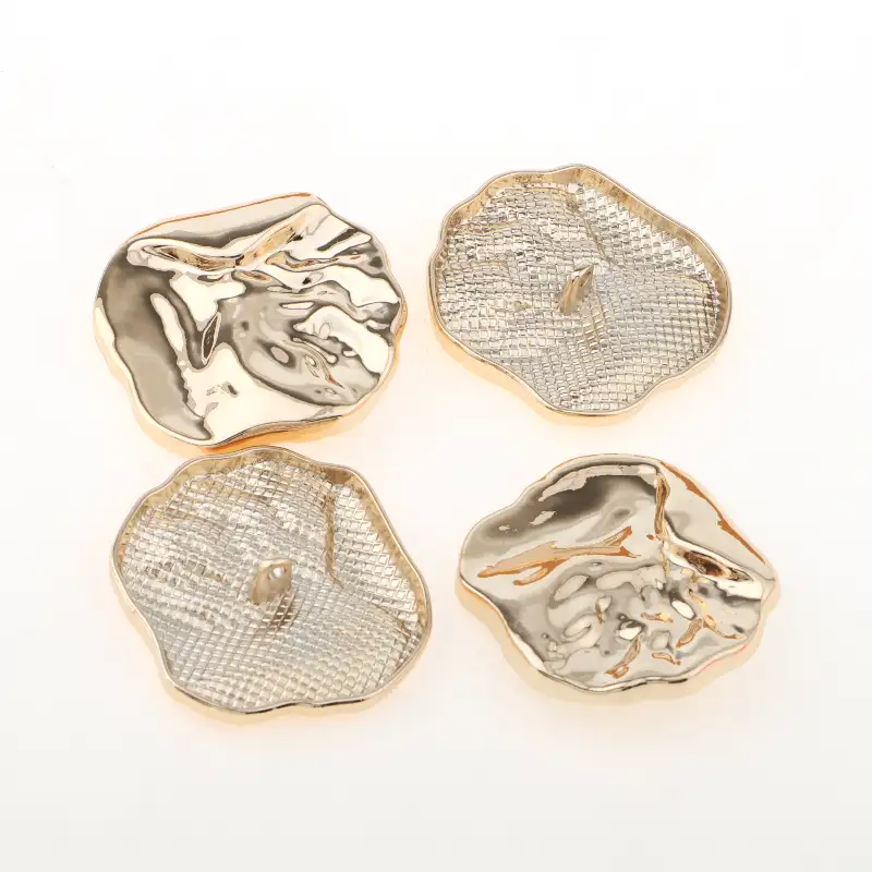 Gold 1 holes Metal Button for Overcoat buy garments accessories in bulk from China wholesaler at wholesale price free worldwide shipping Alibaba