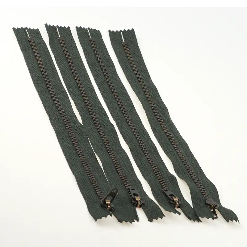 Green Close Metal Zippers Zipper for Overcoat buy garments accessories in bulk from China wholesaler at wholesale price free worldwide shipping Alibaba