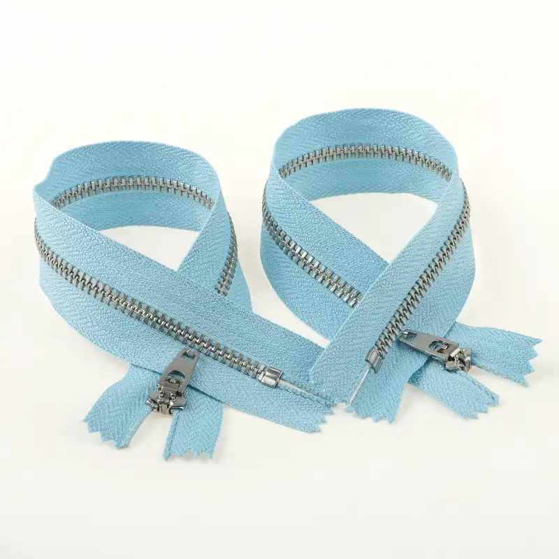 Blue Close Metal Zippers Zipper for Overcoat buy garments accessories in bulk from China wholesaler at wholesale price free worldwide shipping Alibaba