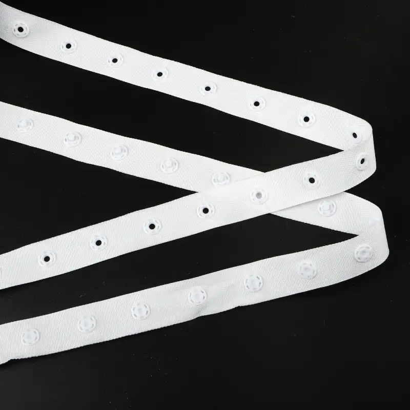 White  Polyester Elastic / Tape for Jump suit buy garments accessories in bulk from China wholesaler at wholesale price free worldwide shipping Alibaba