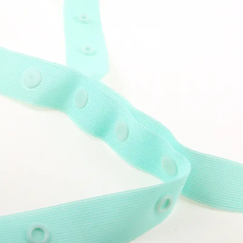 Blue  Polyester Elastic / Tape for Jump suit buy garments accessories in bulk from China wholesaler at wholesale price free worldwide shipping Alibaba