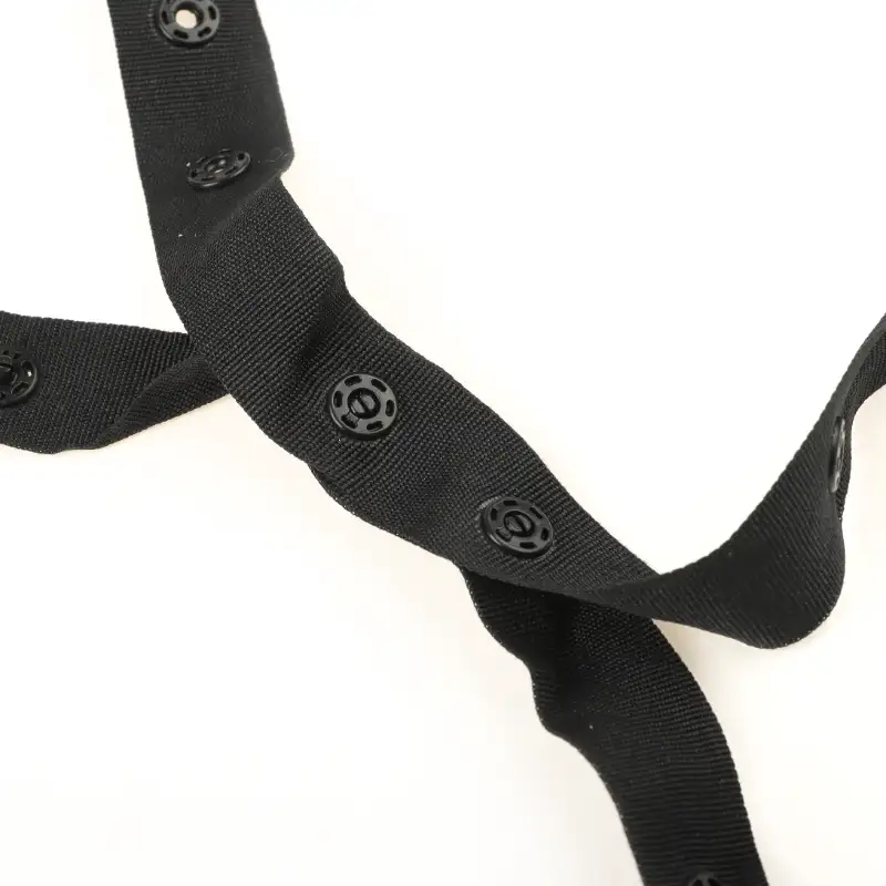 Black  Polyester Elastic / Tape for Jump suit buy garments accessories in bulk from China wholesaler at wholesale price free worldwide shipping Alibaba