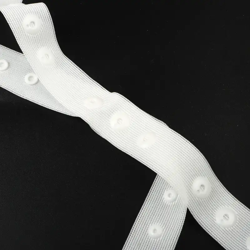 White  Polyester Elastic / Tape for Jump suit buy garments accessories in bulk from China wholesaler at wholesale price free worldwide shipping Alibaba