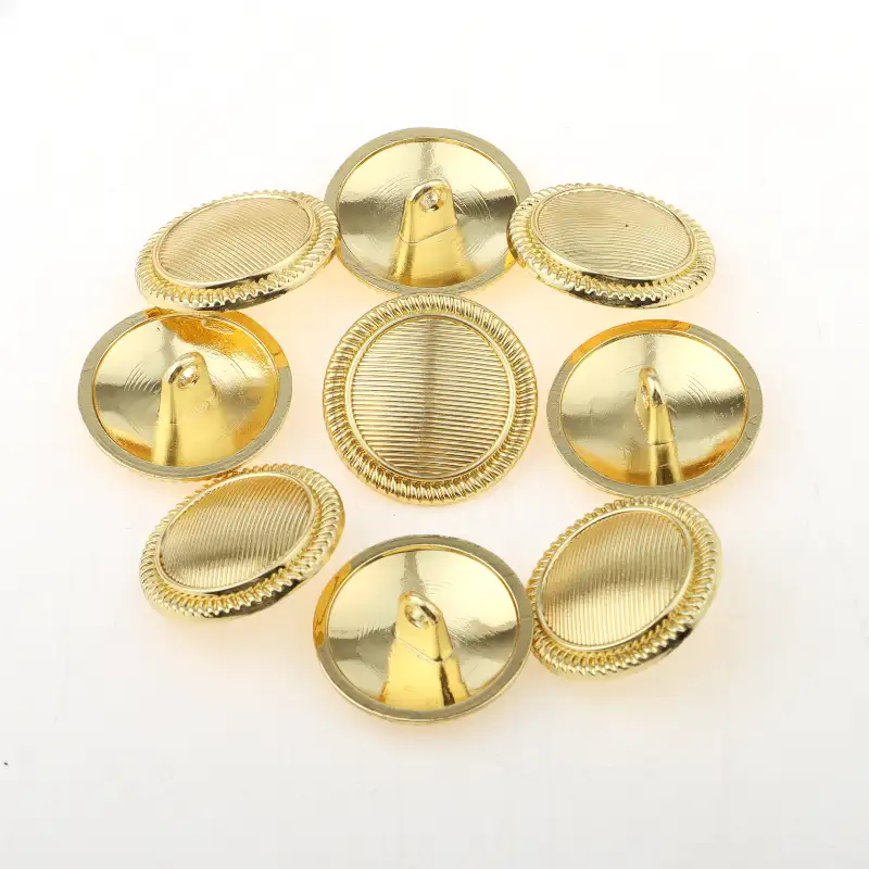 Gold 1 holes Metal Button for Overcoat buy garments accessories in bulk from China wholesaler at wholesale price free worldwide shipping Alibaba