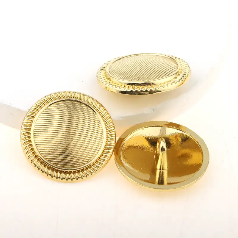 Gold 1 holes Metal Button for Overcoat buy garments accessories in bulk from China wholesaler at wholesale price free worldwide shipping Alibaba