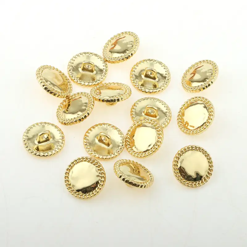 Gold 1 holes Metal Button for Overcoat buy garments accessories in bulk from China wholesaler at wholesale price free worldwide shipping Alibaba