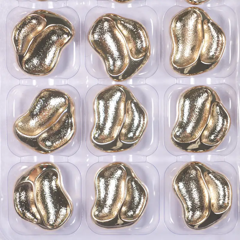 golden 1 holes Metal Button for Blouse buy garments accessories in bulk from China wholesaler at wholesale price free worldwide shipping Alibaba