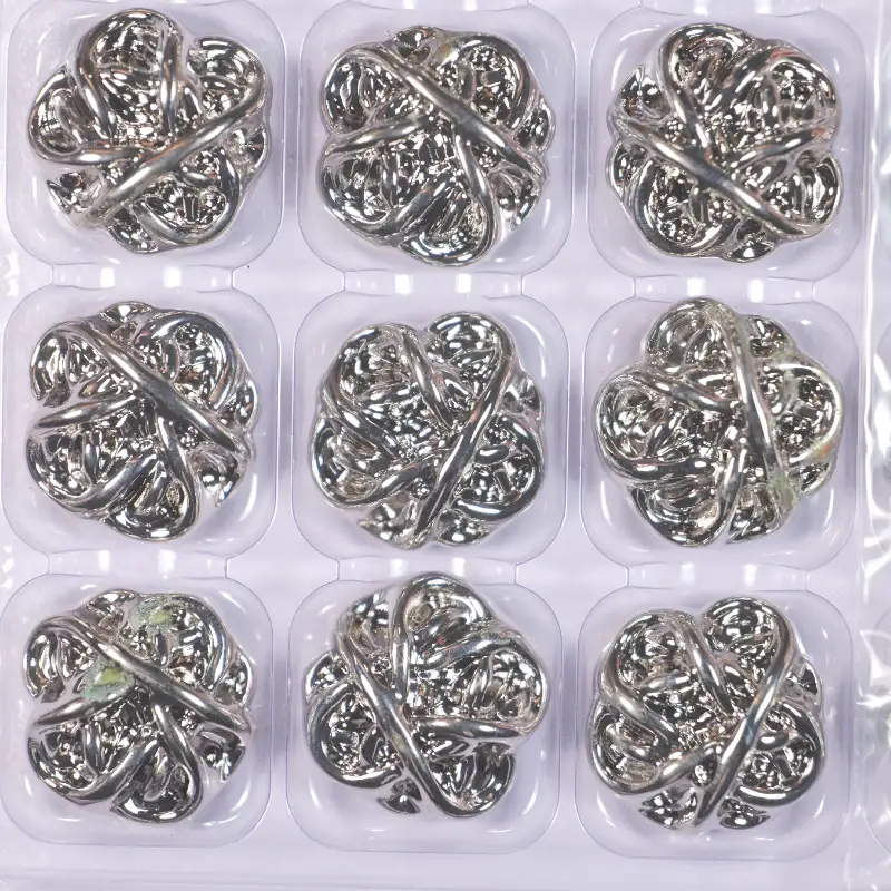 grey 1 holes Metal Button for Blouse buy garments accessories in bulk from China wholesaler at wholesale price free worldwide shipping Alibaba